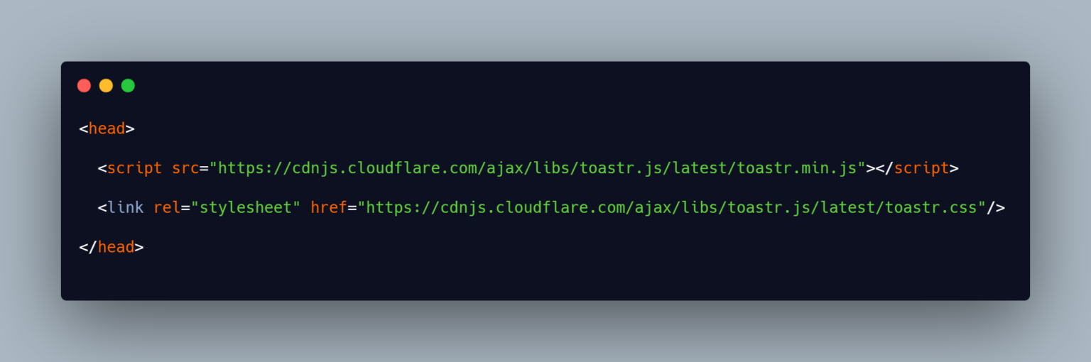 Cara membuat notifikasi dengan Toastr di Laravel : HADIDSAMA.COM